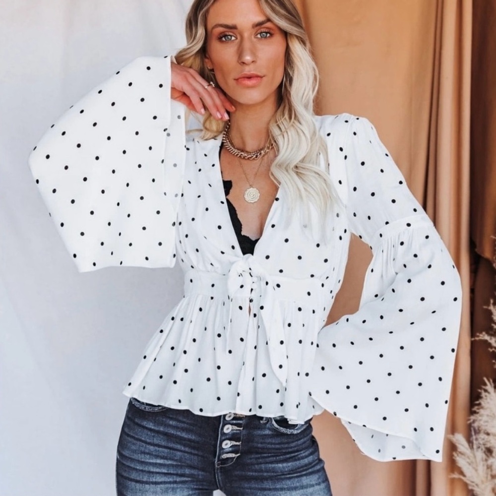 VICI Blouse with Bell Sleeves
